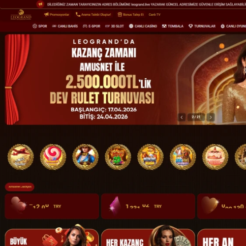 LeoGrandbet ekran görüntüsü